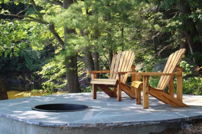 Landscapes of Muskoka Stone Fireplace