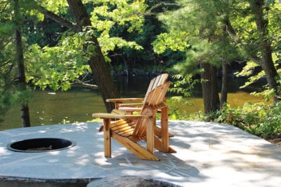 Landscapes of Muskoka Stone Fireplace