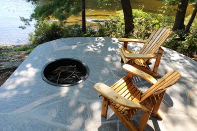 Landscapes of Muskoka Stone Fireplace