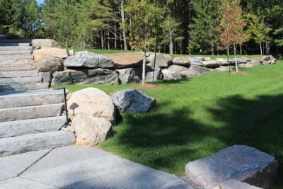 Landscapes of Muskoka Design Stone Steps