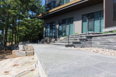 Landscapes of Muskoka Stone Granite Steps