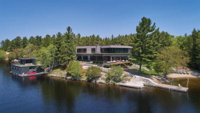 Landscapes of Muskoka Cottage Lake View